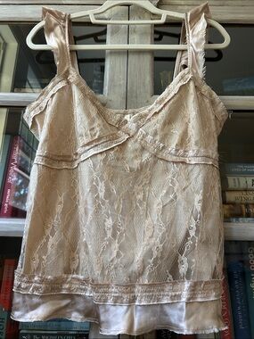 Moth Lace Camisole in Light Blush